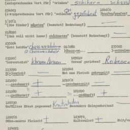 Western questionnaire, answ...
