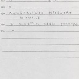 Western questionnaire, answ...