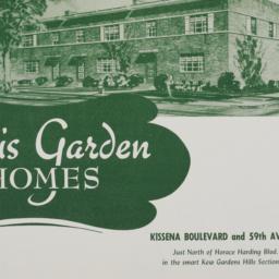 Lewis Garden Homes, Kissena...