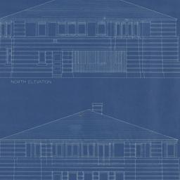 Working drawing #5: North, ...