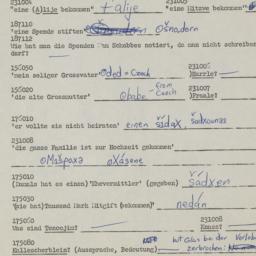 Western questionnaire, answ...