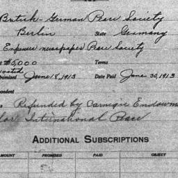 Carnegie General Donations,...