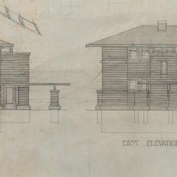 Working drawing #3: South, ...