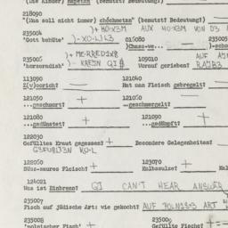 Western questionnaire, answ...
