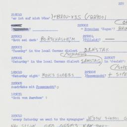 Western questionnaire, answ...