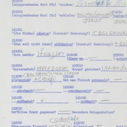 Western questionnaire, answ...