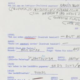 Western questionnaire, answ...