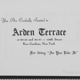 Arden Terrace, 83-43 118 St...