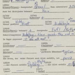 Western questionnaire, answ...