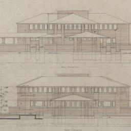 Working drawing #5: West, e...
