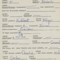 Western questionnaire, answ...