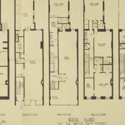 34 W. 56 Street, Rental Plans
