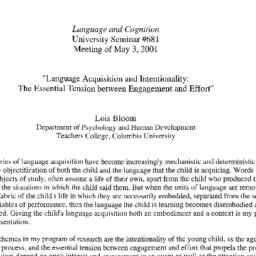 Announcements, 2001-05-03. ...