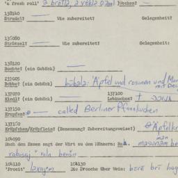 Western questionnaire, answ...
