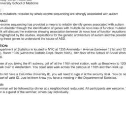 Announcements, 2013-02-07. ...