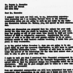 Letter from Gunnar Myrdal t...