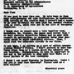 Letter from Samuel A. Stouf...