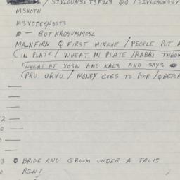 Western questionnaire, answ...