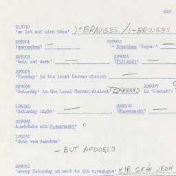 Western questionnaire, answ...