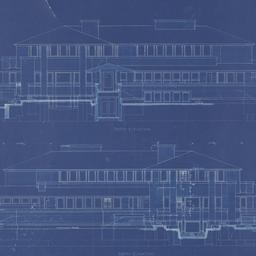 Working drawing #4: North, ...