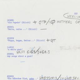 Western questionnaire, answ...
