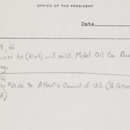 Notes on Office of Presiden...