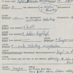 Western questionnaire, answ...