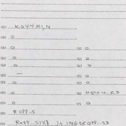 Western questionnaire, answ...