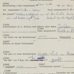 Western questionnaire, answ...