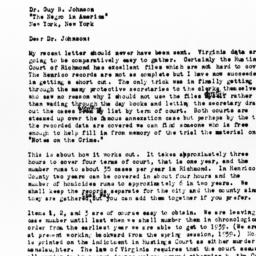 Letter from Olive M. Stone ...