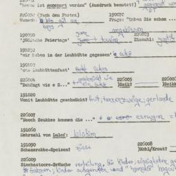 Western questionnaire, answ...