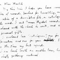 Letter from Sterling A. Bro...