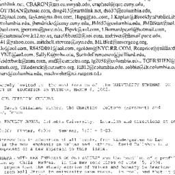 Announcements, 2005-03-08. ...