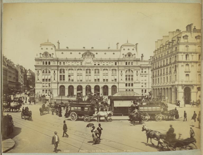 1482 PARIS. -- La Gare Saint-Lazare. X. Phot.