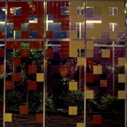 Interior view, detail of ex...