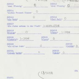 Western questionnaire, answ...