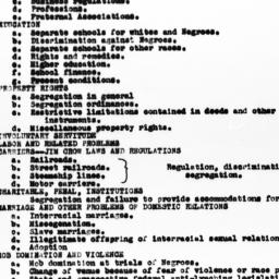 Outline of Treatise on Negr...
