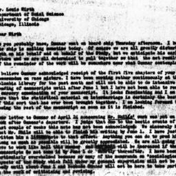 Letter from Guy B. Johnson ...