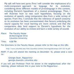 Announcements, 2013-12-16. ...