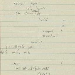 Eastern questionnaire, blue...
