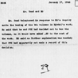 Memorandum from Eliza Gaylo...