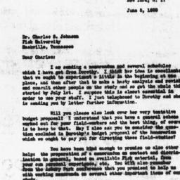 Letter from Gunnar Myrdal t...