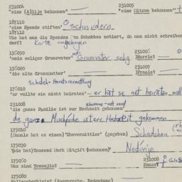 Western questionnaire, answ...