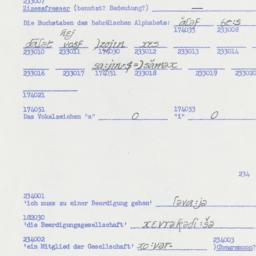 Western questionnaire, answ...