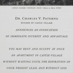 Castle Village, Cabrini Bou...