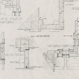 Working drawing: Millwork d...