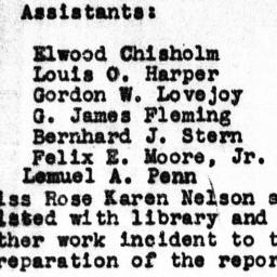 List of Doxey A. Wilkerson&...