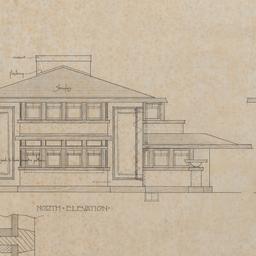 Working drawing #4: North, ...