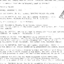 Announcements, 2004-12-07. ...