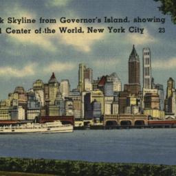 New York Skyline from Gover...